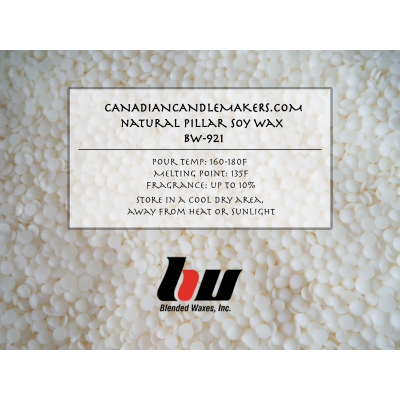 Pillar Soy Wax - BW-921